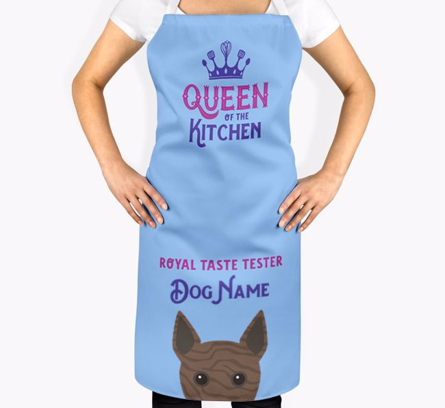 Queen of the Kitchen: Personalised {breedFullName} Apron